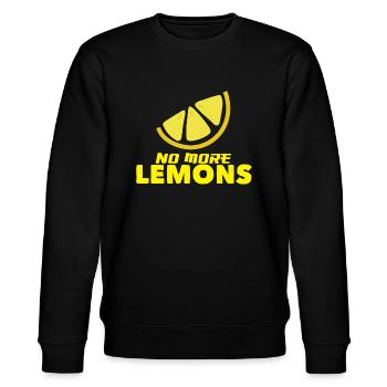 plus de citrons - Sweat bio CHANGER Stanley/Stella Unisexe - noir - Devant - Nik (191cm) & Marisol (170cm)