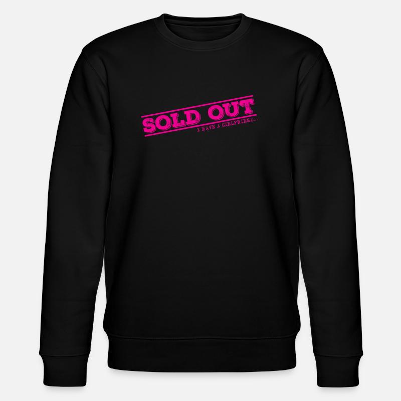 Couples Sold out gf - Stanley/Stella Unisex Bio-Sweatshirt CHANGER  - Schwarz