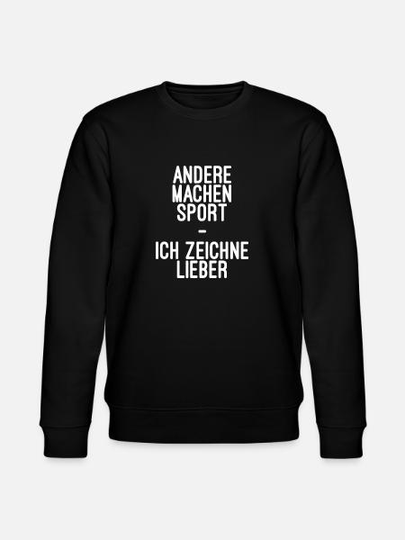 Zeichnen - Stanley/Stella Unisex Bio-Sweatshirt CHANGER - Schwarz