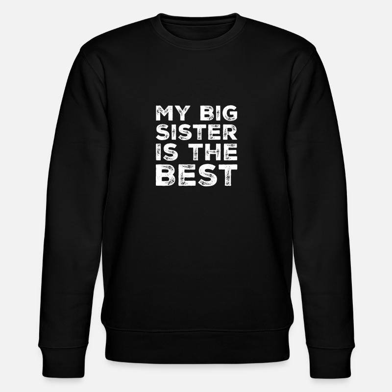 Schwester - Stanley/Stella Unisex Bio-Sweatshirt CHANGER  - Schwarz