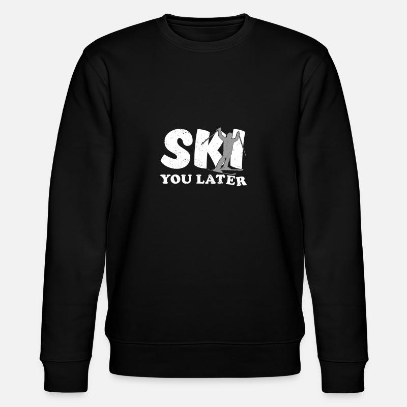 Vous skier plus tard - Sweat bio CHANGER Stanley/Stella Unisexe - noir