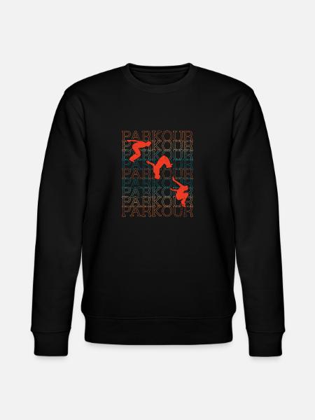 Parkour freerunning - Stanley/Stella CHANGER Unisex Organic Sweatshirt - black