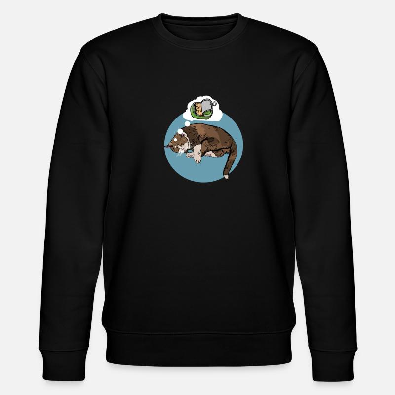 Le rêve de chat - Sweat bio CHANGER Stanley/Stella Unisexe - noir
