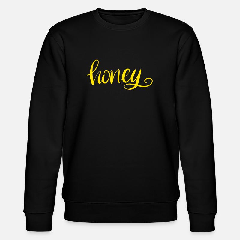 Honey - Stanley/Stella Unisex Bio-Sweatshirt CHANGER  - Schwarz