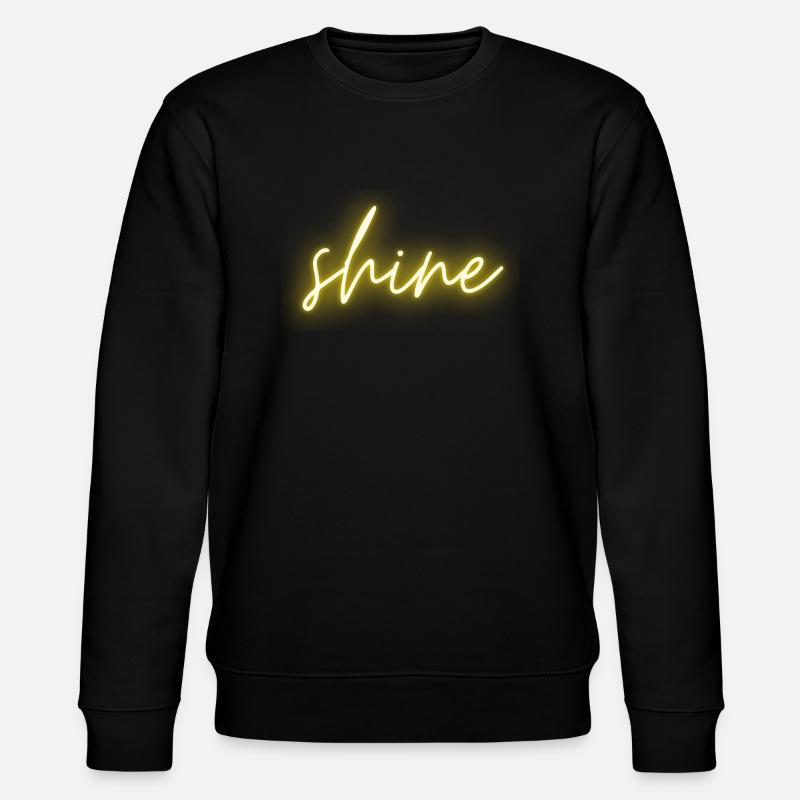 Shine - Stanley/Stella CHANGER Unisex Organic Sweatshirt - black
