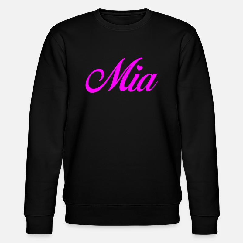 Mia - Stanley/Stella Unisex Bio-Sweatshirt CHANGER  - Schwarz