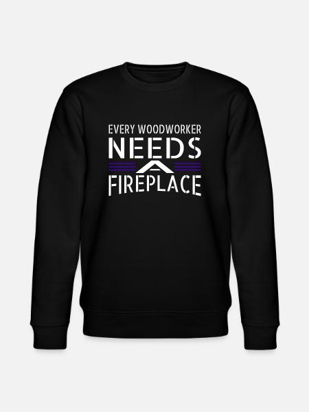present geek apprentice jackhammer tools - Stanley/Stella CHANGER Unisex Organic Sweatshirt - black