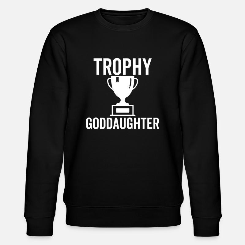 Trophäe Patentochter - Stanley/Stella Unisex Bio-Sweatshirt CHANGER  - Schwarz