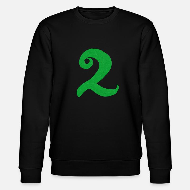 Nummer 2 - Stanley/Stella Unisex Bio-Sweatshirt CHANGER  - Schwarz