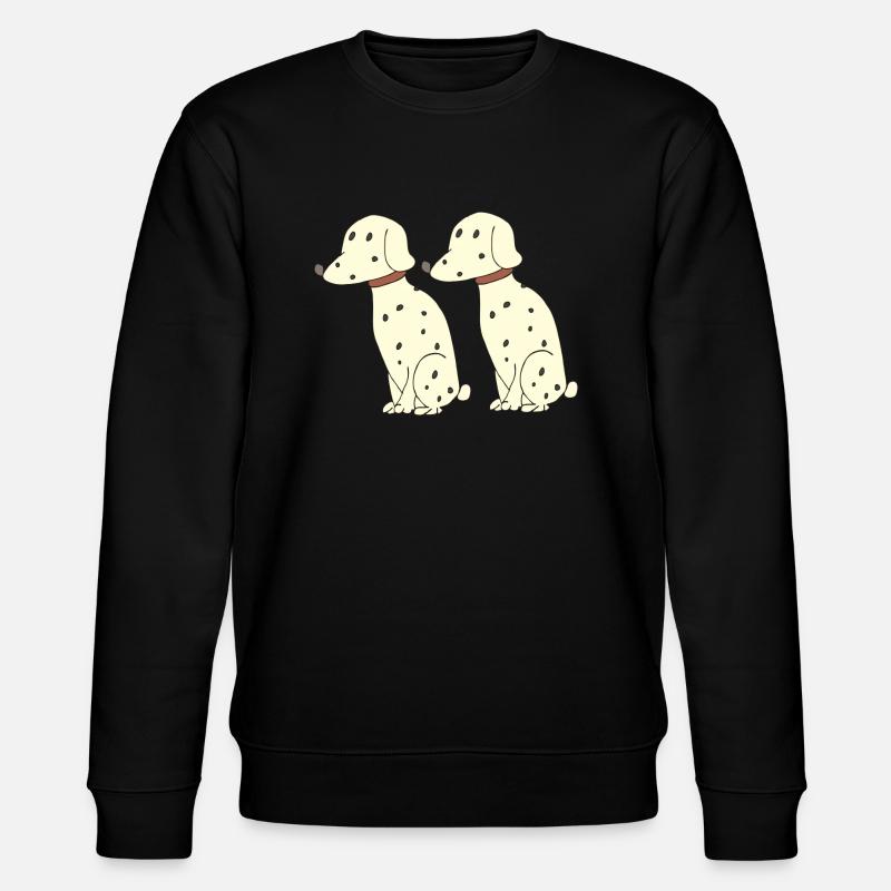 Double dalmate - Sweat bio CHANGER Stanley/Stella Unisexe - noir