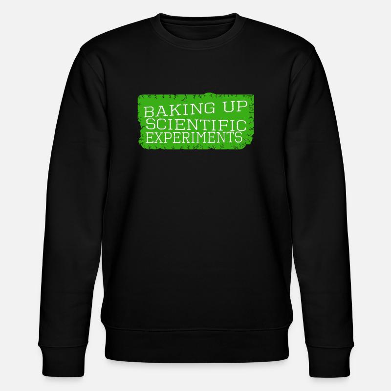 Biology Baking Tools Science Education - Stanley/Stella CHANGER Unisex Organic Sweatshirt - black