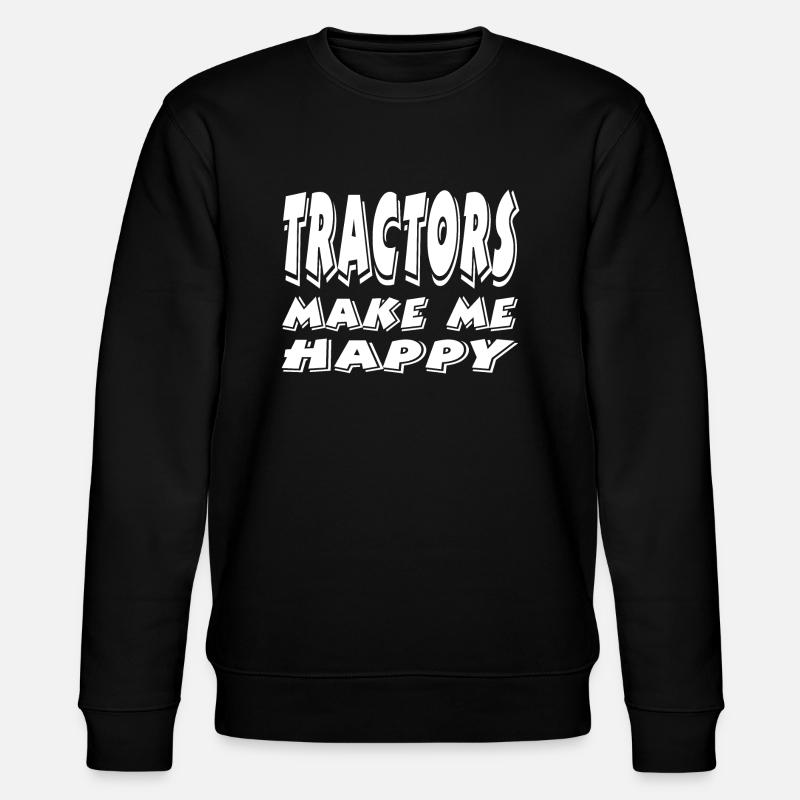 Tracteur - Sweat bio CHANGER Stanley/Stella Unisexe - noir