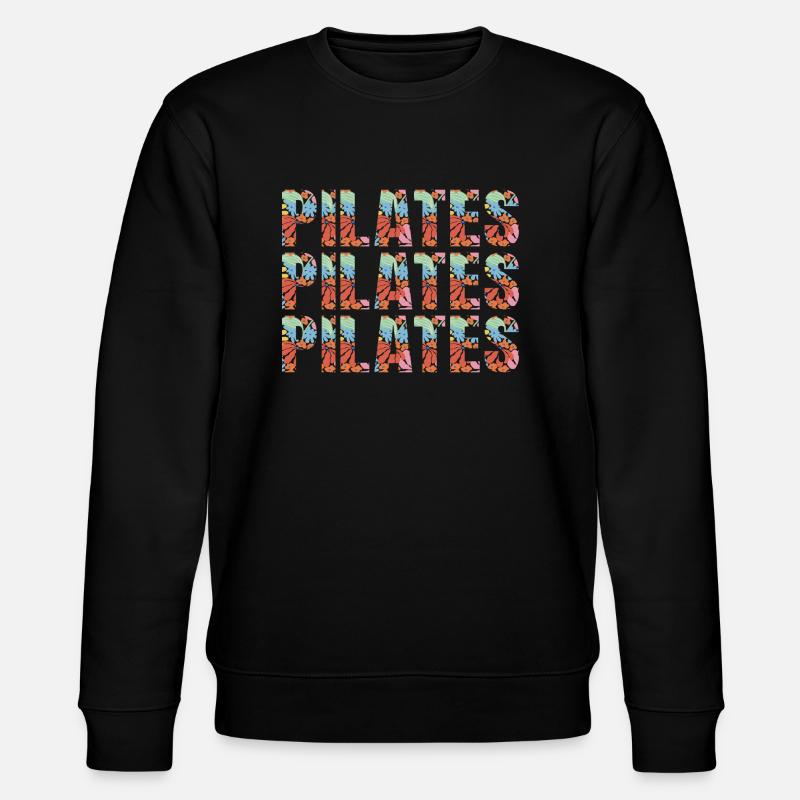 Pilates - Stanley/Stella Unisex Bio-Sweatshirt CHANGER  - Schwarz