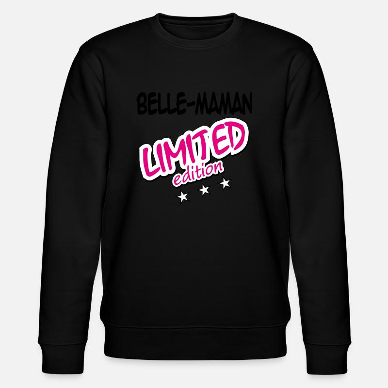 BELLE MAMAN LIMITED EDITION - Sweat bio CHANGER Stanley/Stella Unisexe - noir