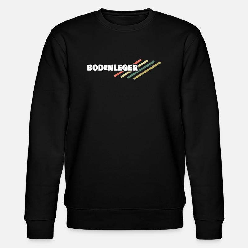 Arbeitsplatz Bodenleger - Stanley/Stella Unisex Bio-Sweatshirt CHANGER - Schwarz