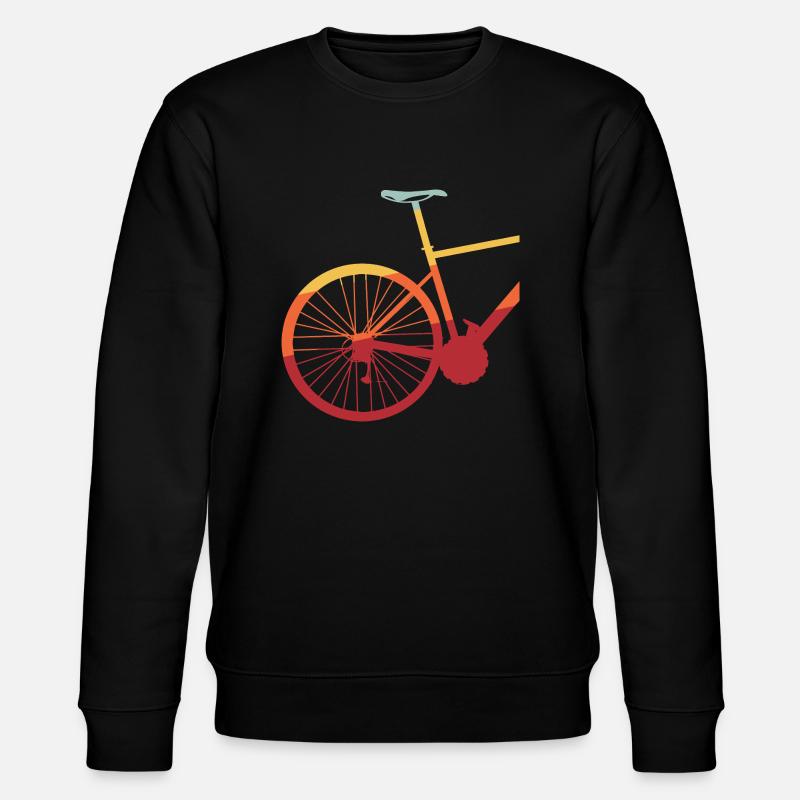 Vélo Rétro Cadeau - Sweat bio CHANGER Stanley/Stella Unisexe - noir