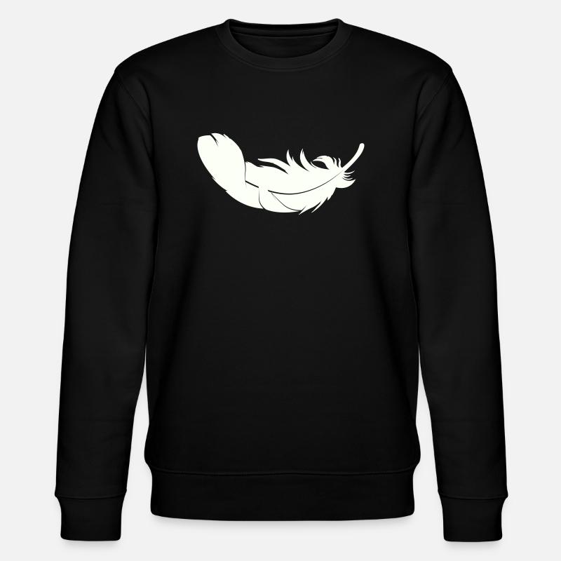 feder - Stanley/Stella Unisex Bio-Sweatshirt CHANGER  - Schwarz