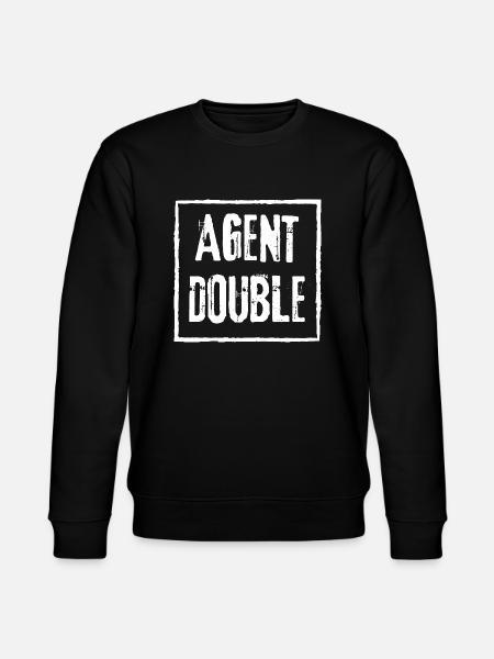 AGENT DOUBLE Grunge Rock - Sweat bio CHANGER Stanley/Stella Unisexe - noir