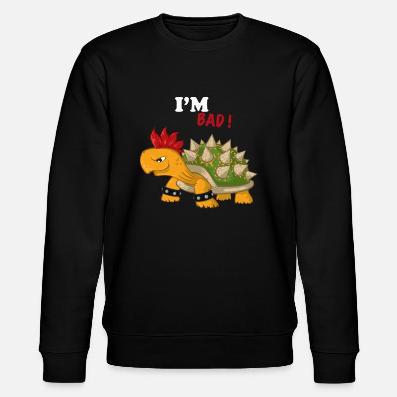 Bowser - Sweat bio CHANGER Stanley/Stella Unisexe - noir