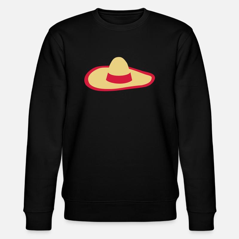 Sombrero hat - Stanley/Stella CHANGER Unisex Organic Sweatshirt - black