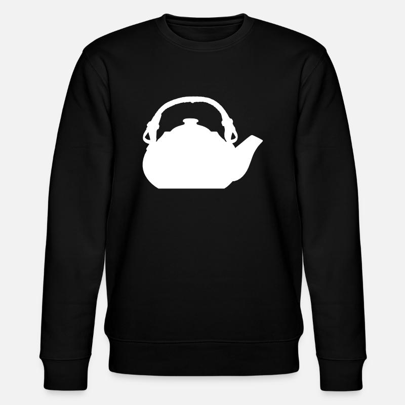 théière - Sweat bio CHANGER Stanley/Stella Unisexe - noir