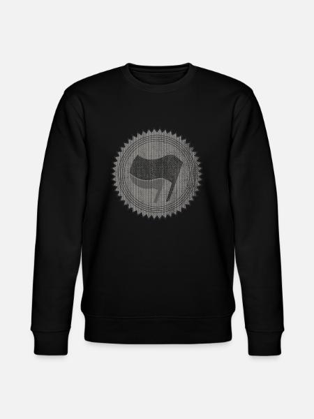 Antifa - Stanley/Stella økologisk unisex-sweatshirt CHANGER  - sort
