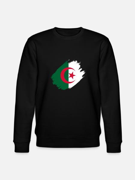 Drapeau du Algérie - Sweat bio CHANGER Stanley/Stella Unisexe - noir