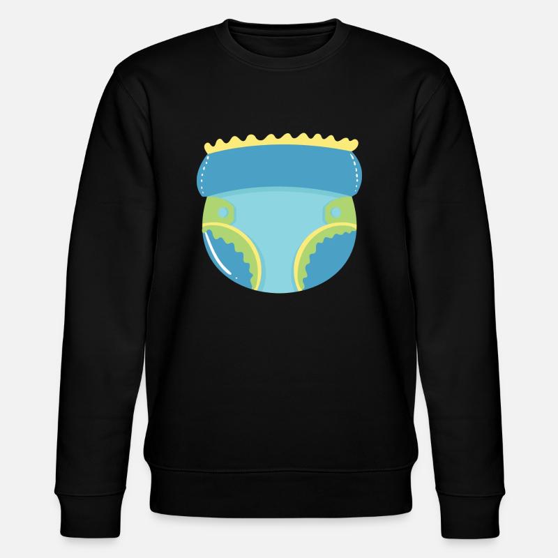 Windel - Stanley/Stella Unisex Bio-Sweatshirt CHANGER  - Schwarz