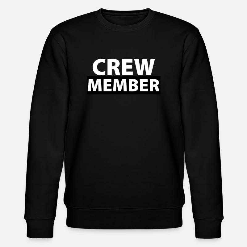 crewmember - Sweat bio CHANGER Stanley/Stella Unisexe - noir