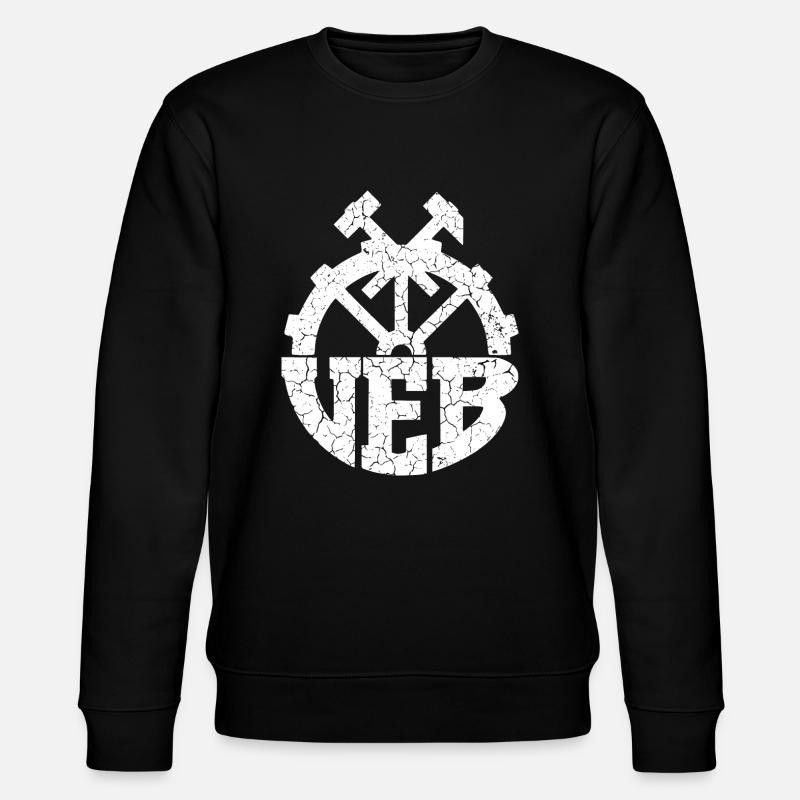 VEB - Rétro - RDA - Ostalgie - Sweat bio CHANGER Stanley/Stella Unisexe - noir