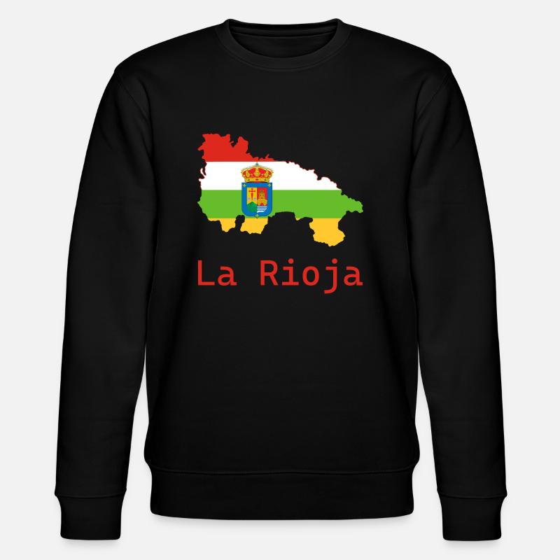 La Rioja - Stanley/Stella Unisex Bio-Sweatshirt CHANGER - Schwarz