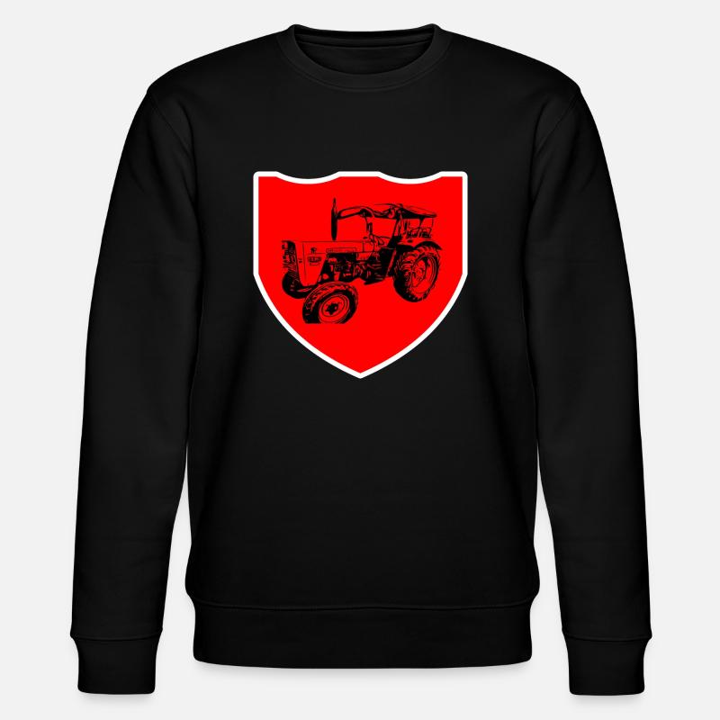 Traktor - Stanley/Stella Unisex Bio-Sweatshirt CHANGER  - Schwarz