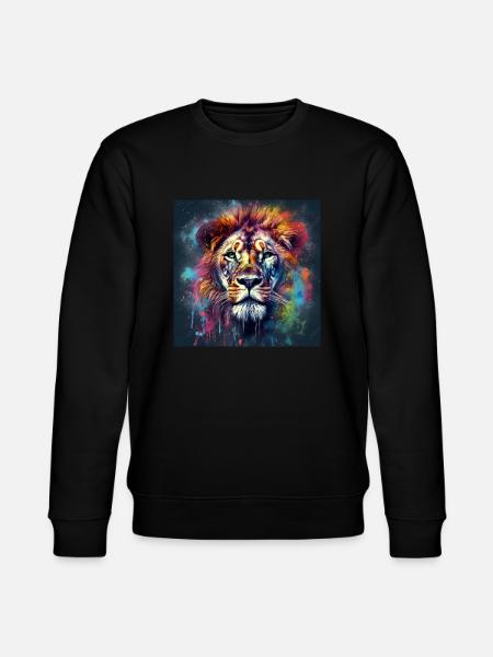 L'ÂME DU LION - Sweat bio CHANGER Stanley/Stella Unisexe - noir
