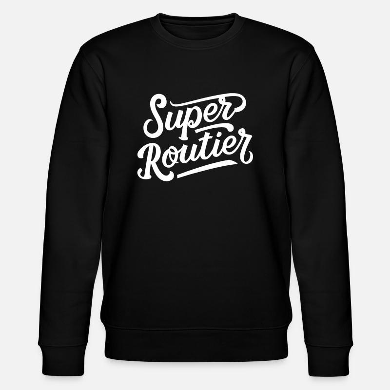 Super routier - Sweat bio CHANGER Stanley/Stella Unisexe - noir