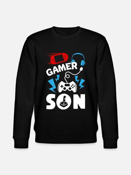Gamer Son - Stanley/Stella CHANGER Unisex Organic Sweatshirt - black