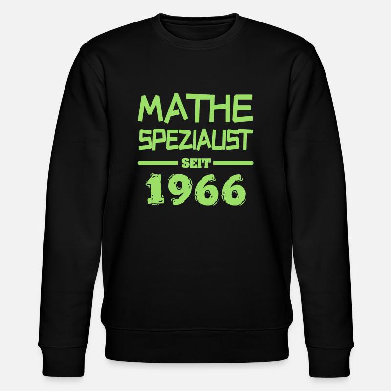 Math Specialist 1966 - Stanley/Stella CHANGER Unisex Organic Sweatshirt - black