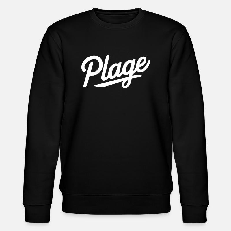 Plage - Sweat bio CHANGER Stanley/Stella Unisexe - noir