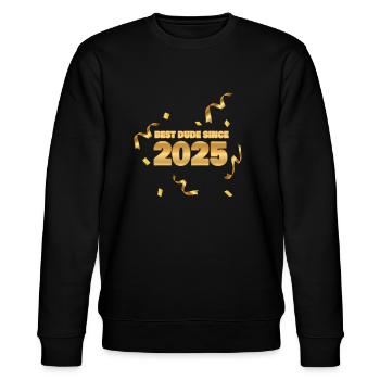 2025 - Stanley/Stella Unisex Bio-Sweatshirt CHANGER  - Schwarz - Vorne - Nik (191cm) & Marisol (170cm)