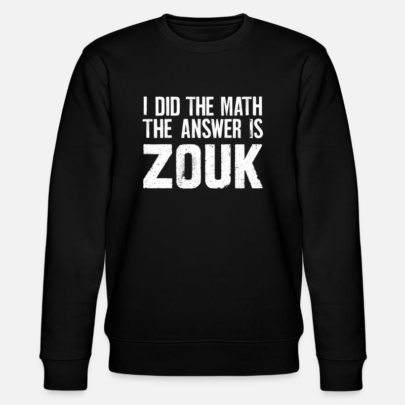 Zouk-Tanz-Geschenk - Stanley/Stella Unisex Bio-Sweatshirt CHANGER - Schwarz
