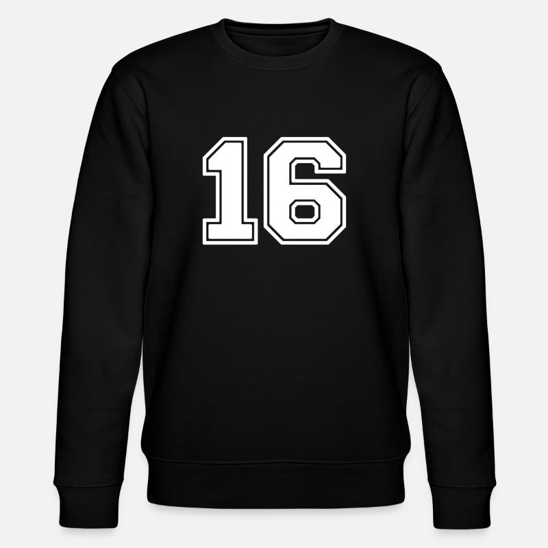 Numéro 16 - Sweat bio CHANGER Stanley/Stella Unisexe - noir