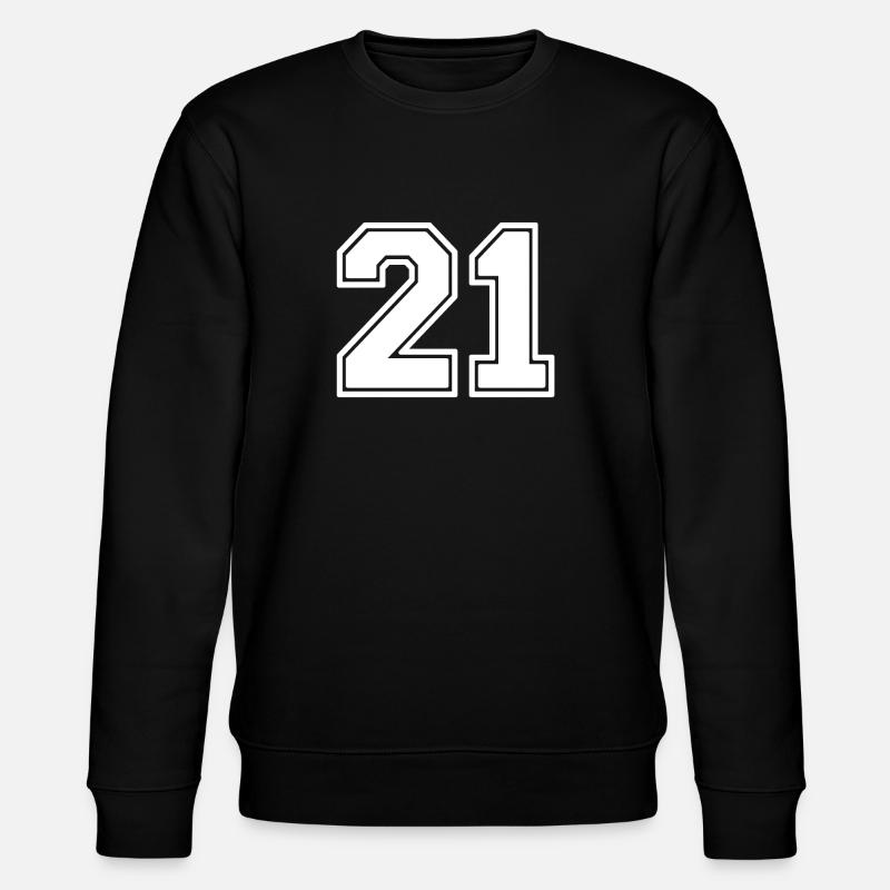 21 - Stanley/Stella CHANGER Unisex Organic Sweatshirt - black