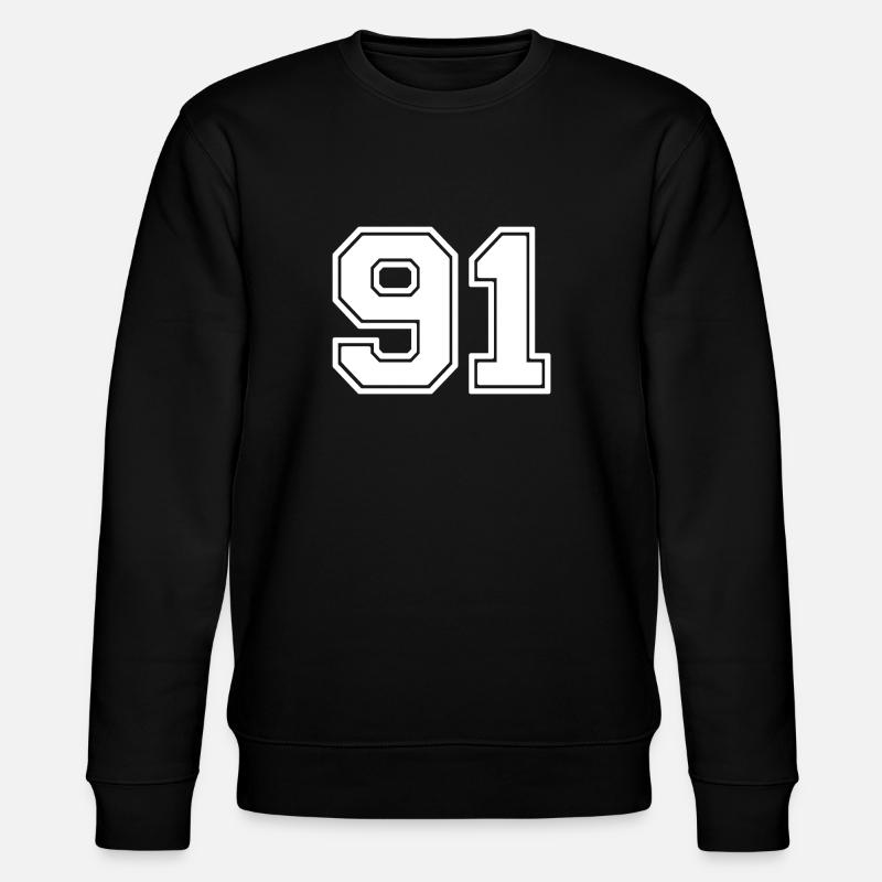 91 - Stanley/Stella Unisex Bio-Sweatshirt CHANGER - Schwarz