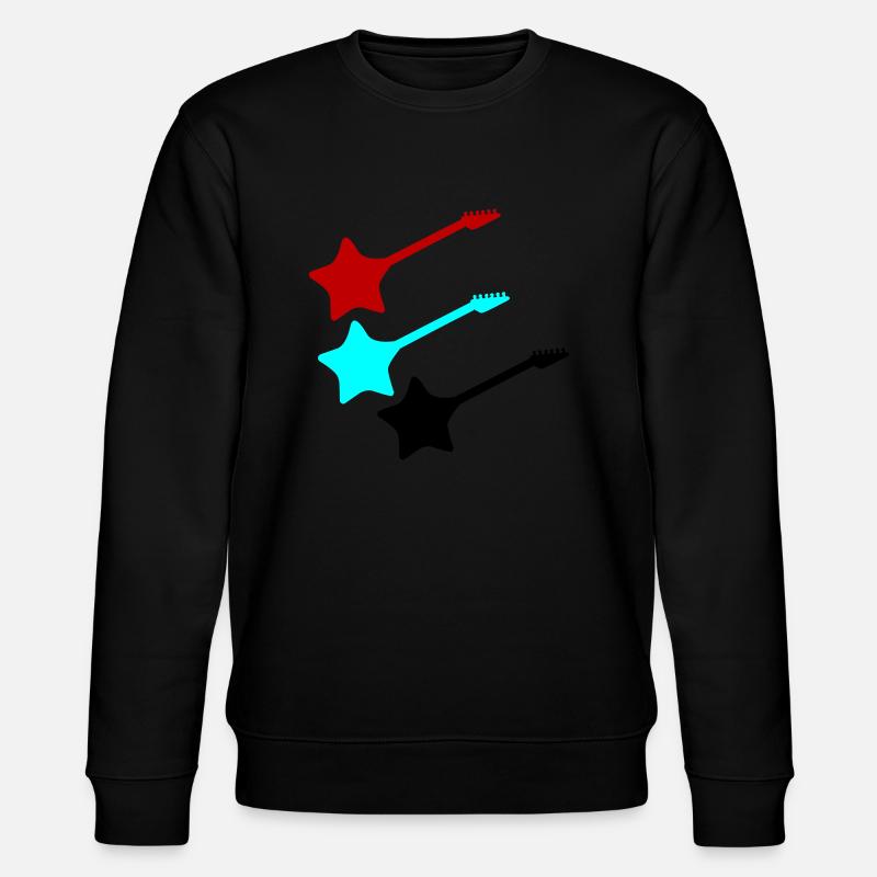 Guitares Star - Sweat bio CHANGER Stanley/Stella Unisexe - noir