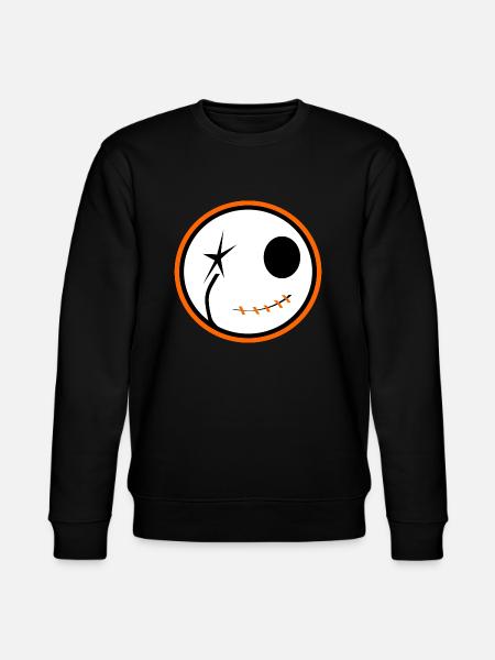 Halloween Skull - Stanley/Stella CHANGER Unisex Organic Sweatshirt - black