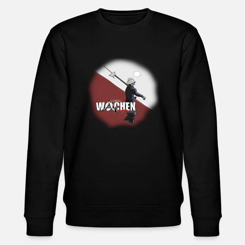 Stadtwächter - Stanley/Stella Unisex Bio-Sweatshirt CHANGER  - Schwarz