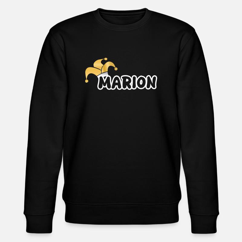 Carnival Marion - Stanley/Stella Unisex Bio-Sweatshirt CHANGER  - Schwarz