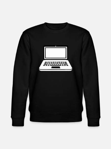 laptop - Stanley/Stella Unisex Bio-Sweatshirt CHANGER  - Schwarz