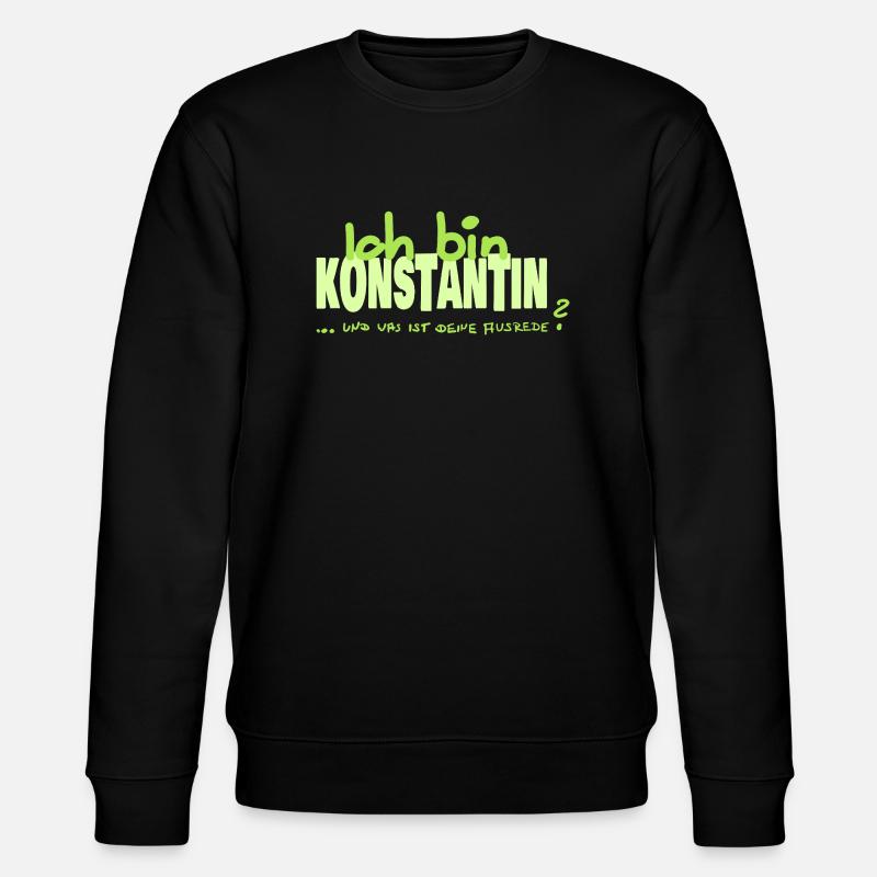 Konstantin Konstantin - Sweat bio CHANGER Stanley/Stella Unisexe - noir