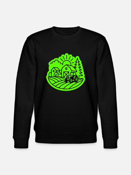 Farm Agriculture - Stanley/Stella CHANGER Unisex Organic Sweatshirt - black