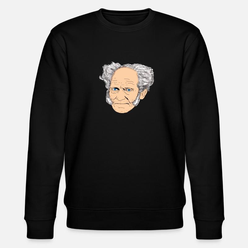 SCHOPENHAUER - Stanley/Stella CHANGER Unisex Organic Sweatshirt - black